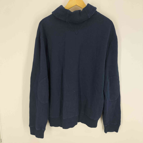トミーヒルフィガー TOMMY HILFIGER ロゴ刺繍 ショールカラー スウェット シャツ メンズ import:XL